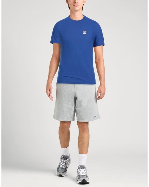 Camiseta Zanone de hombre de color Blue