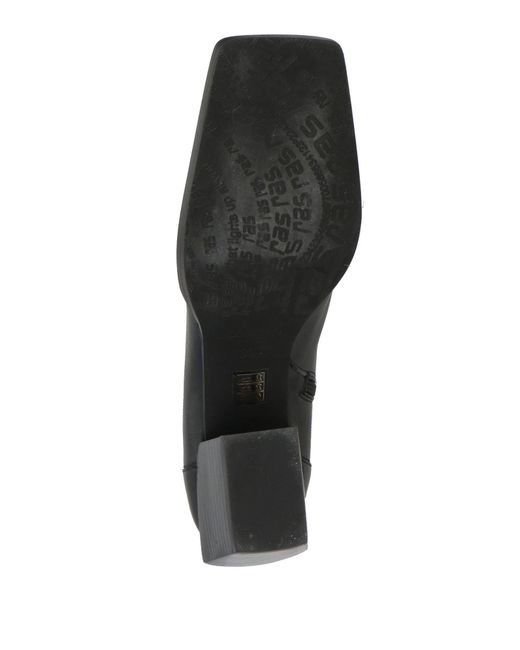 Ras Black Ankle Boots