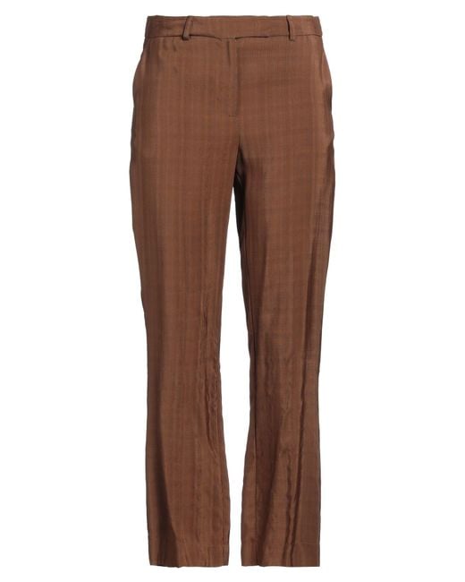 Semicouture Brown Trouser