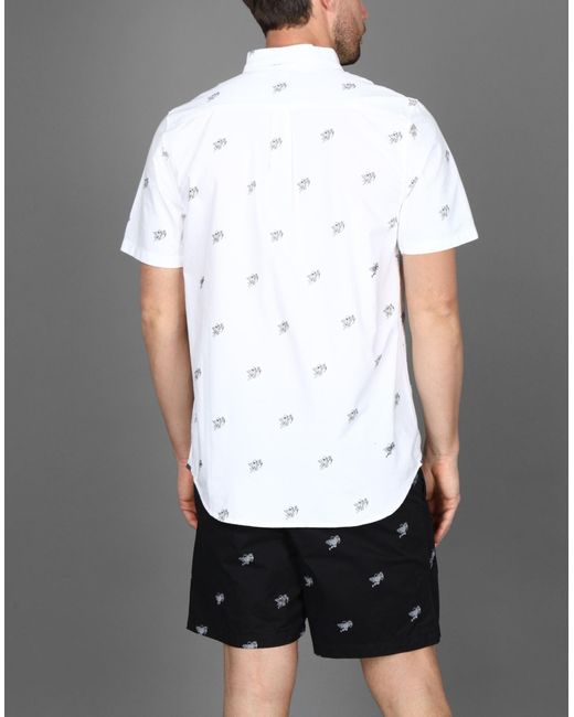 Vans Shirt in White for Men | Lyst