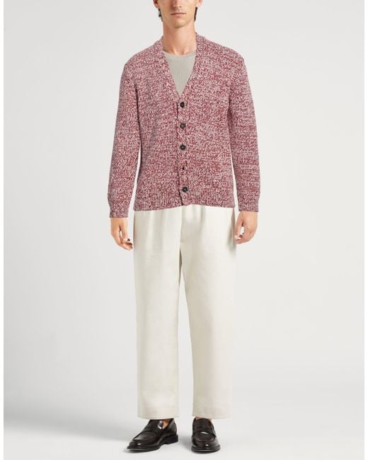 Massimo Alba Pink Cardigan for men