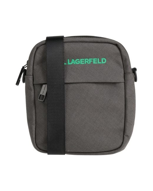Karl Lagerfeld Gray Umhängetasche