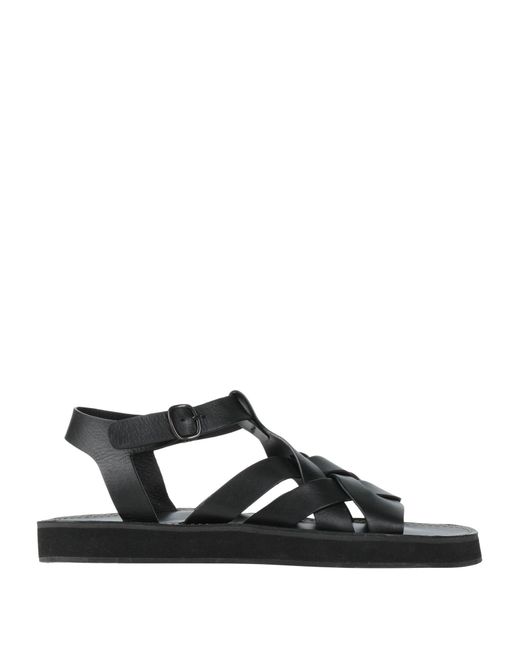 Hereu Black Sandals for men