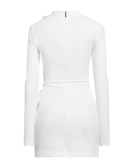 Robe courte MSGM en coloris White