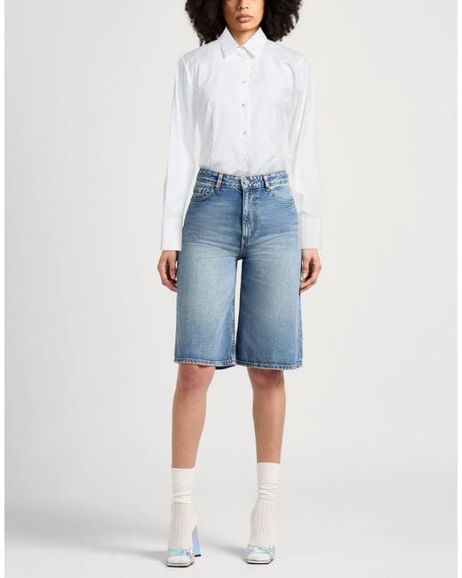 Caractere White Shirt Cotton, Elastane