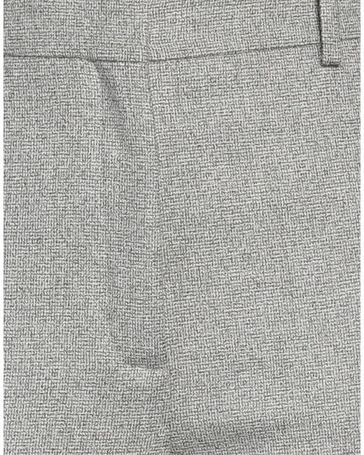 Incotex Gray Pants Virgin Wool, Viscose, Elastane