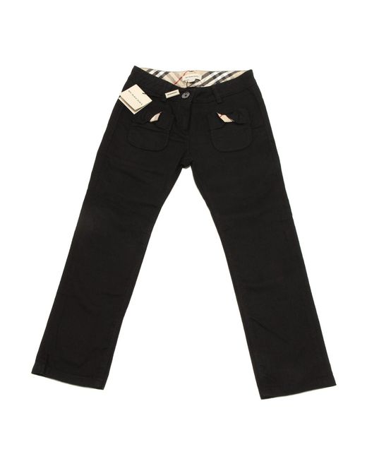 Pantaloni Jeans di Burberry in Black da Uomo