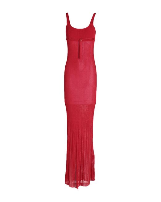 Jacquemus Red Maxi Dress