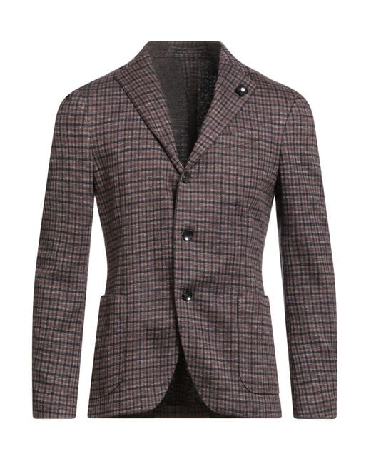 Lardini Men's Brown Blazer