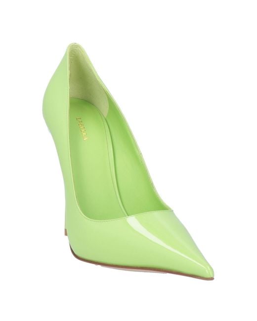 Le Silla Green Pumps Leather