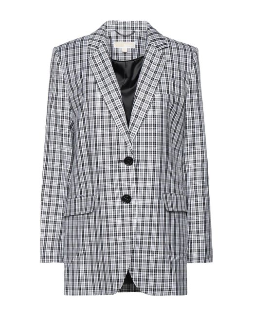 MICHAEL Michael Kors Synthetic Suit Jacket in White Lyst UK