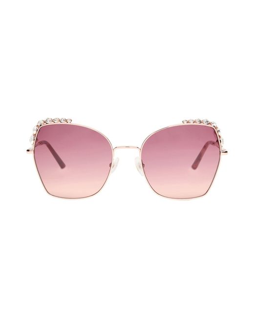 Carolina Herrera Pink Sunglasses