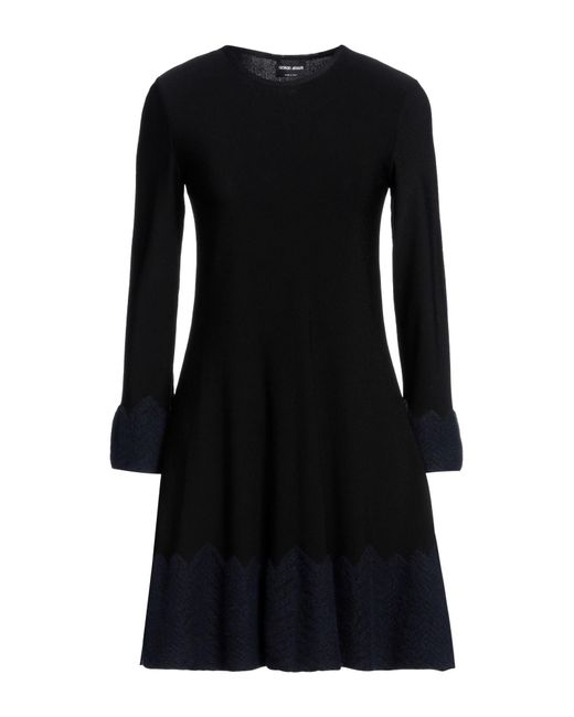 Giorgio Armani Black Mini Dress