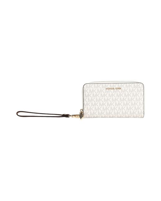 MICHAEL Michael Kors White Wallet