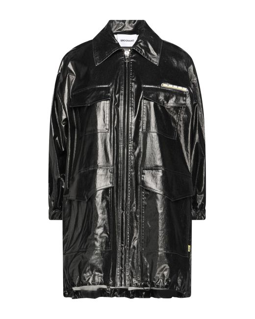 BROGNANO Black Overcoat