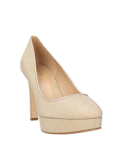 MICHAEL Michael Kors Natural Pumps Textile Fibers