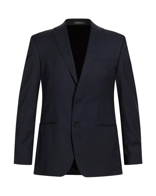 ROYAL ROW Blue Blazer Wool for men