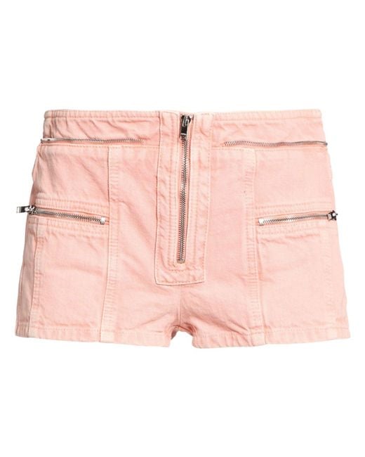 Isabel Marant Pink Denim Shorts