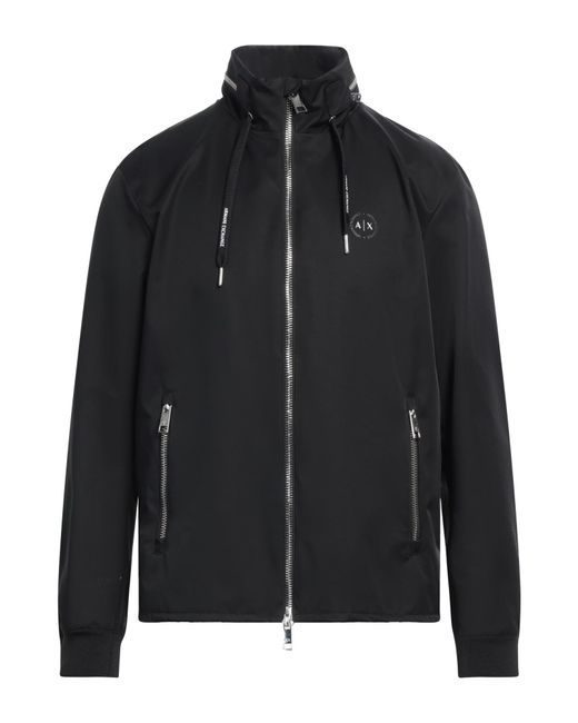 ARMANI EXCHANGE Black Jacket for men