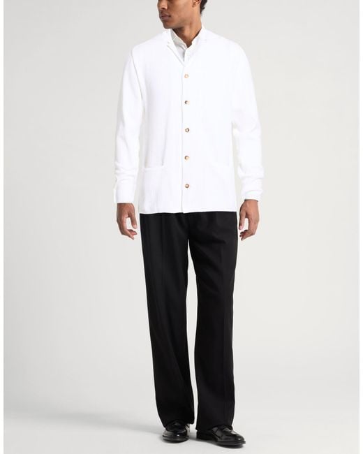 Lardini White Cardigans for men