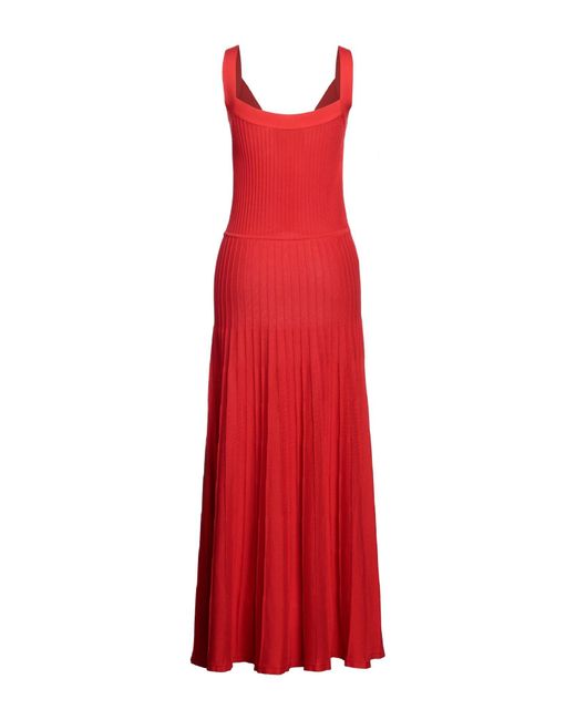 Moschino Red Maxi Dress