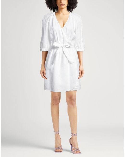 ARMANI EXCHANGE White Mini Dress