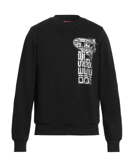 Felpa di DIESEL in Black da Uomo
