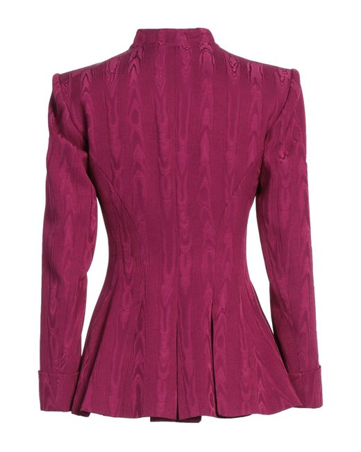 Alberta Ferretti Purple Blazer