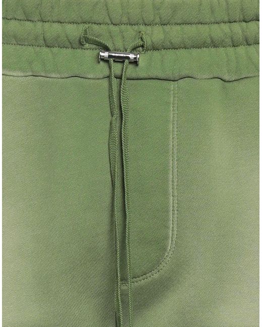 Amiri Green Military Shorts & Bermuda Shorts Cotton for men