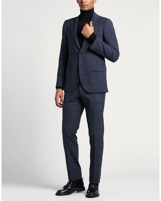 Tombolini Blue Suit for men