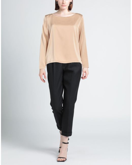 ELEONORA STASI Natural Top Polyester, Elastane