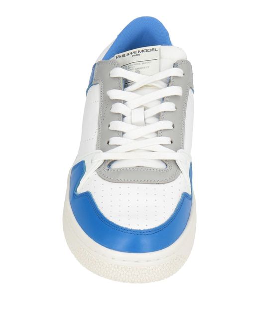 Philippe Model Blue Trainers for men