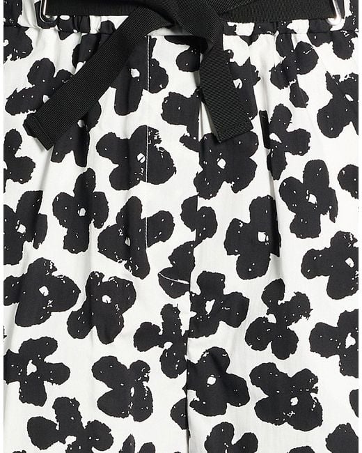 MSGM Black Shorts & Bermuda Shorts Cotton