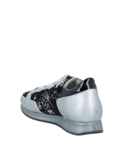philippe model metallic sneakers