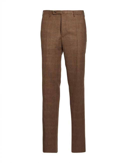 Incotex Brown Trouser for men