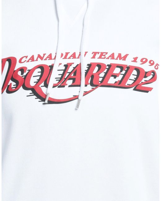 DSquared² White Sweatshirt for men
