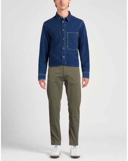 Officina 36 Green Trouser for men