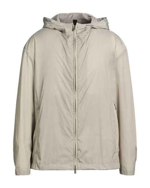 Hevò Gray Light Jacket Polyamide for men