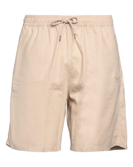 Emporio Armani Natural Shorts & Bermuda Shorts for men