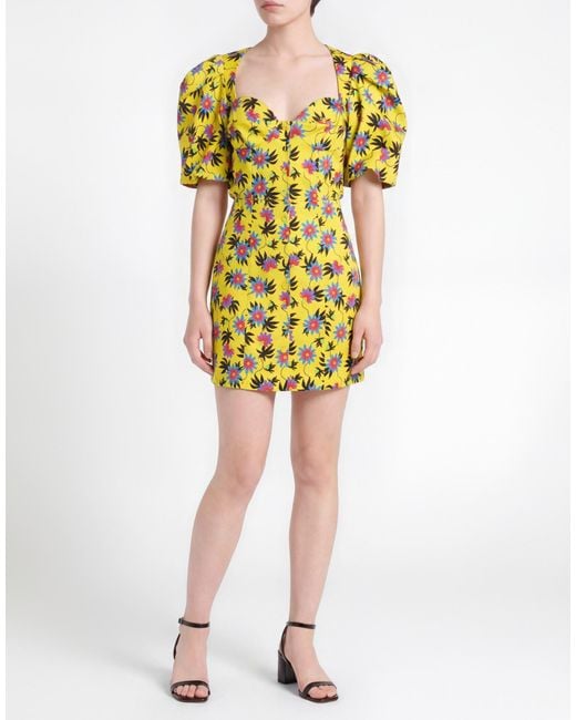 LHD Yellow Mini Dress