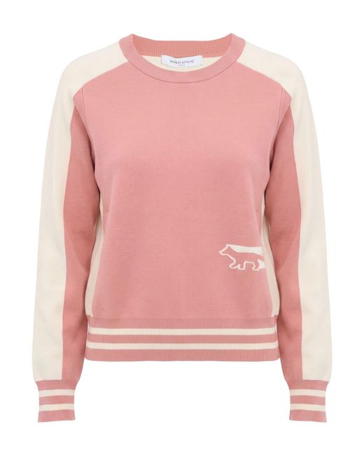 Pullover di Maison Kitsuné in Pink