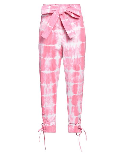 Pantalone di LoveShackFancy in Pink