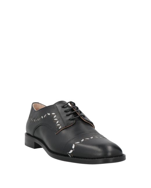 Pollini Black Schnürschuh