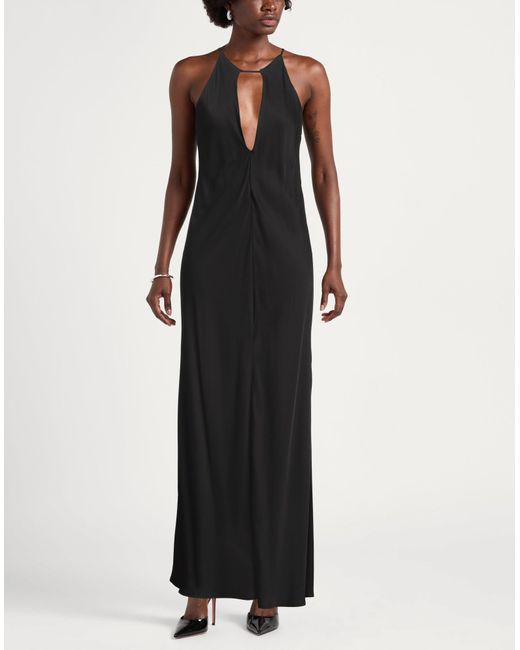ViCOLO Black Maxi-Kleid