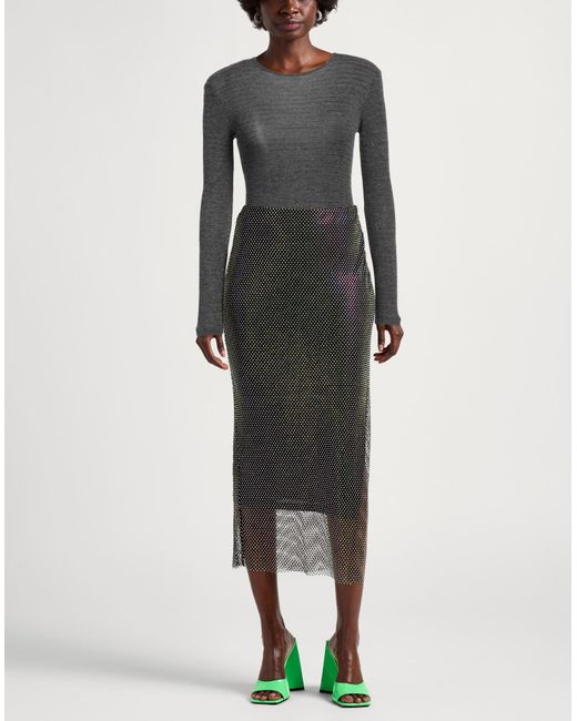 SEVENTY VENEZIA Black Sweater Virgin Wool, Acrylic, Viscose, Metallic Fiber, Polyamide