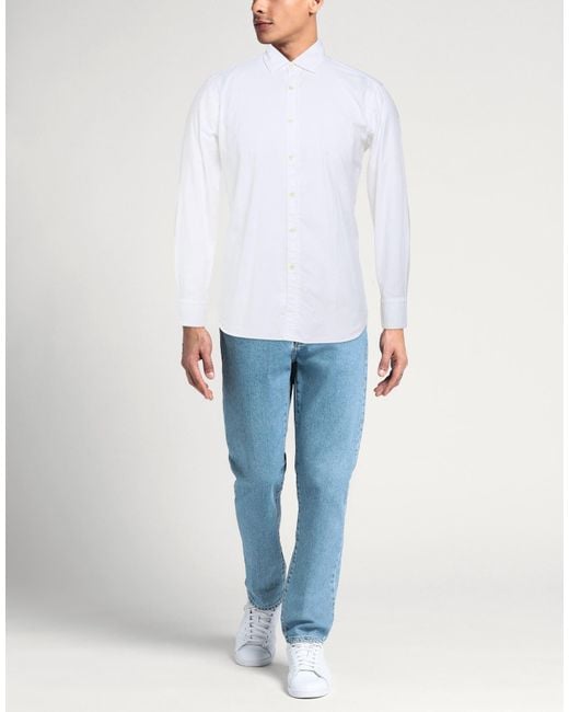 GMF 965 White Shirt Cotton for men