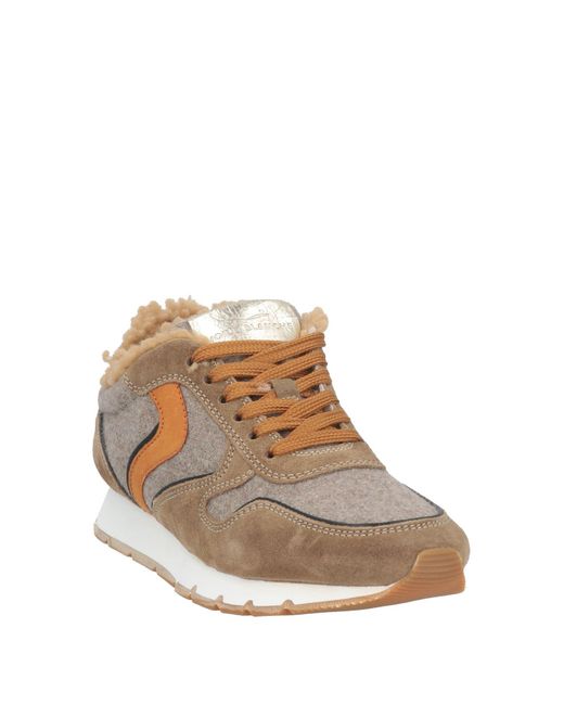 Voile Blanche Brown Trainers