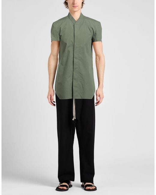 Rick Owens Green Shirt for men