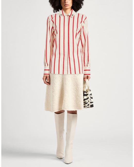 Chemise MSGM en coloris Red
