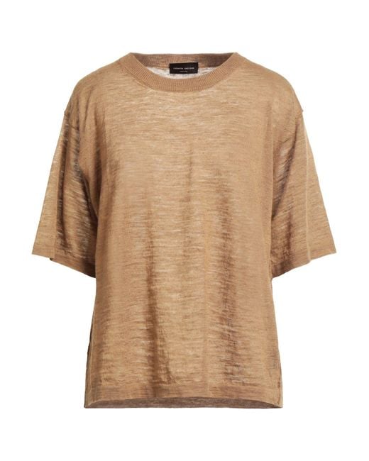 Pullover Roberto Collina de color Natural